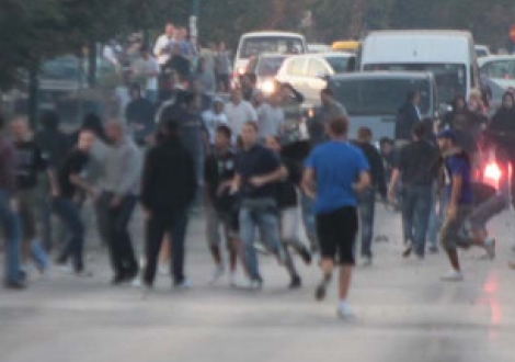 Бой между българи и босненци в Сараево