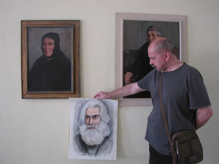Нови картини на Атанас Жеков в карнобатската галерия