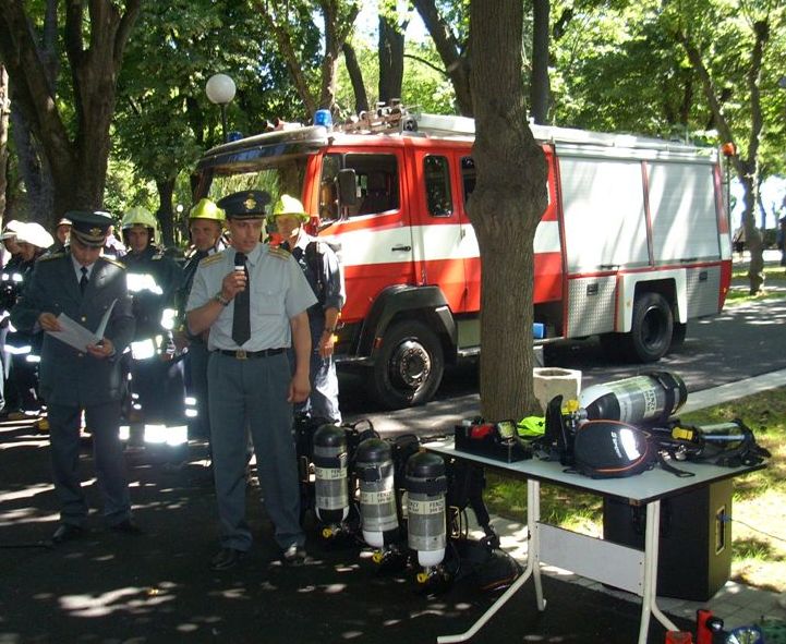 Ново оборудване за бургаската пожарна