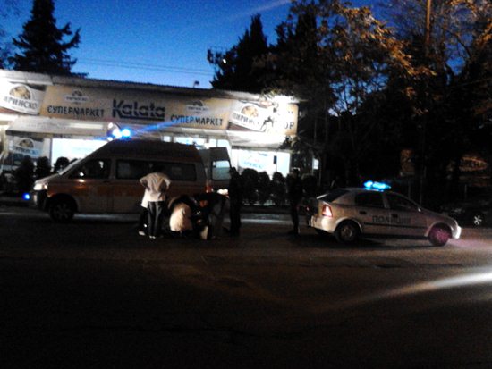 Моторист пострада при катастрофа в Бургас