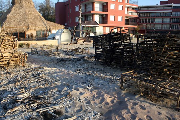 Драснаха клечката на 200 шезлонга в Слънчев бряг
