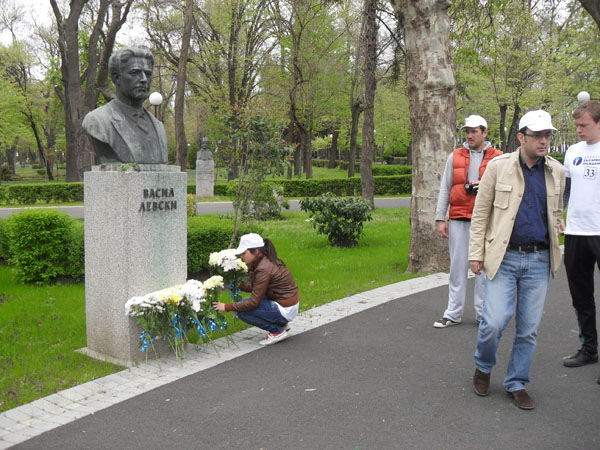 „Движение България на гражданите” в Бургас отбеляза 137-мата годишнина от избухването на Априлското въстание