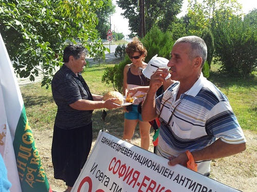 Орешарски марш пристигна в Бургас