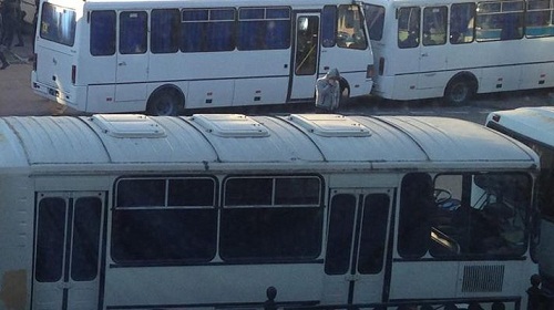 20 автобуса с бойци от спецподразделението 