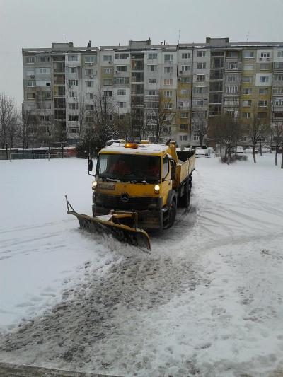 Титан: Нека спре снеговалежът и ще изчистим целия град