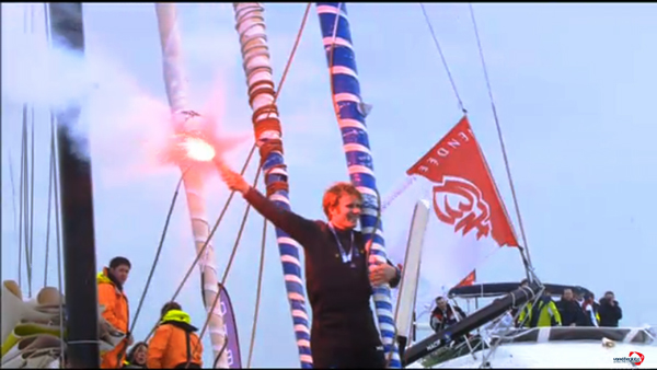 Франсоа Габар спечели регатата Vendee Globe 2012-2013