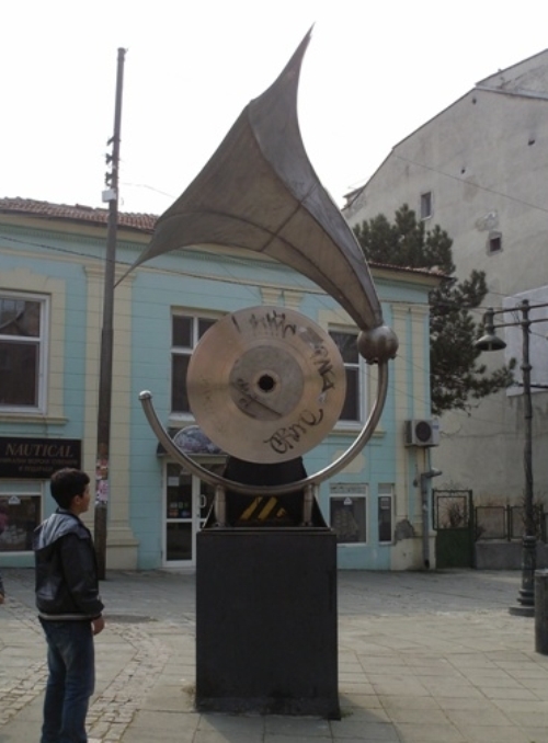  3D рисунка на асфалт за пръв път в Бургас