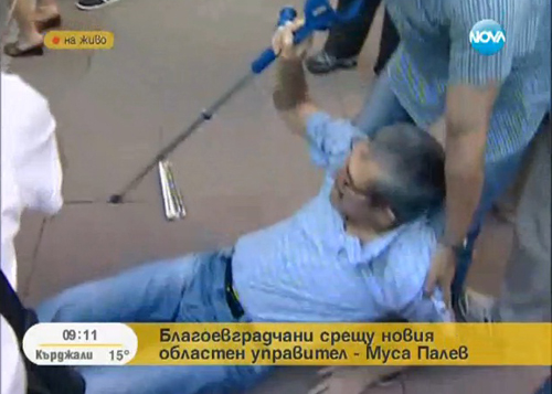 Меле и арест в Благоевград заради областния управител от ДПС