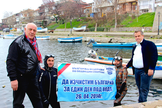 Водолази се включват в пролетното чистене на Созопол