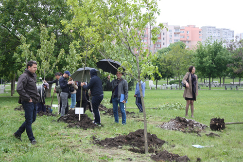 Вижте как паркът в „Изгрев” стана европейски кът