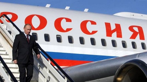Владимир Путин пристигна в Крим