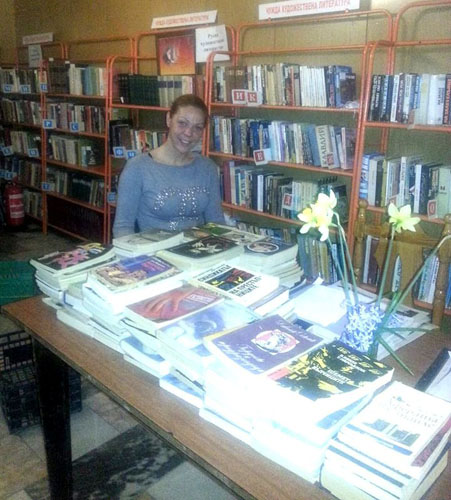 МГЕРБ-Приморско дари книги на читалището в с. Ясна поляна