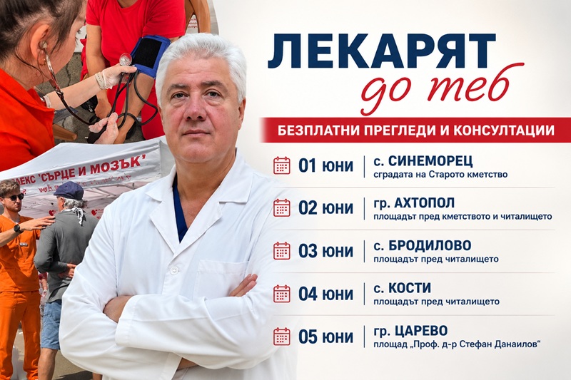 Инициативата Лекарят до теб идва в Царево
