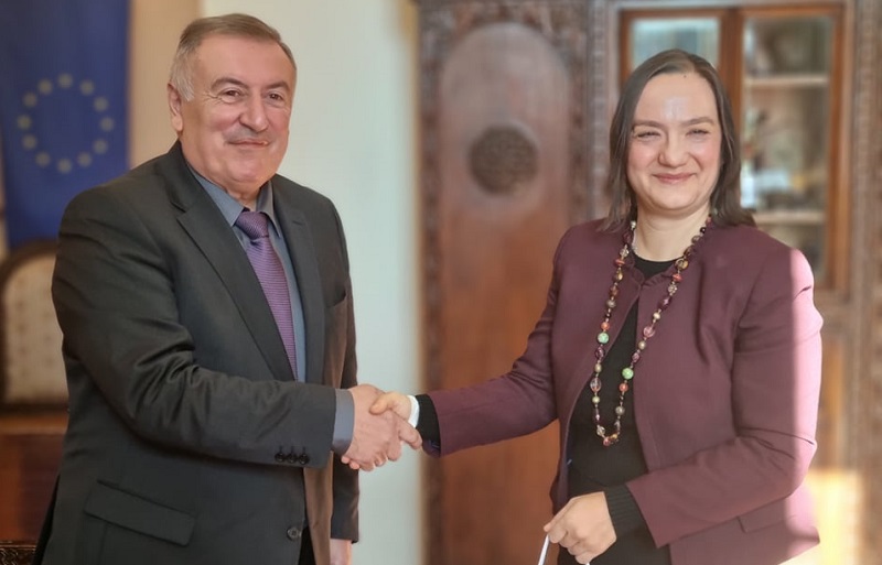 Областният управител Стойко Танков проведе среща с генералния консул на Република Турция в Бургас Сенем Гюзел