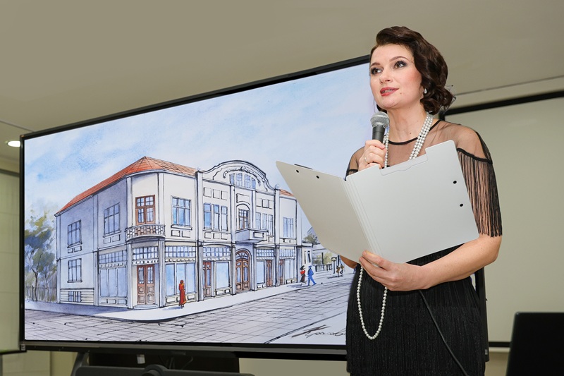 Как една картина съживи нереализирана сграда