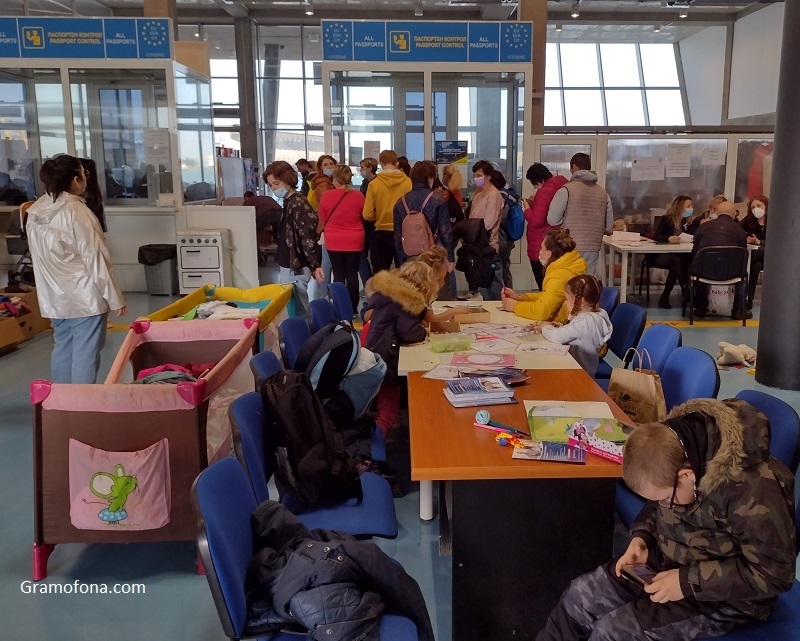 1,1 млн. украински бежанци влезли в България от началото на войната