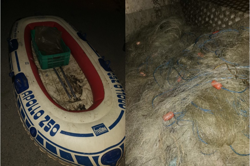 Освободиха 100 кила риба от бракониерски мрежи в Мандра