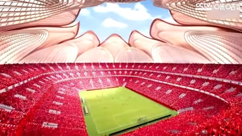 Китайците мислят в перспектива – строят най-големия футболен стадион в света