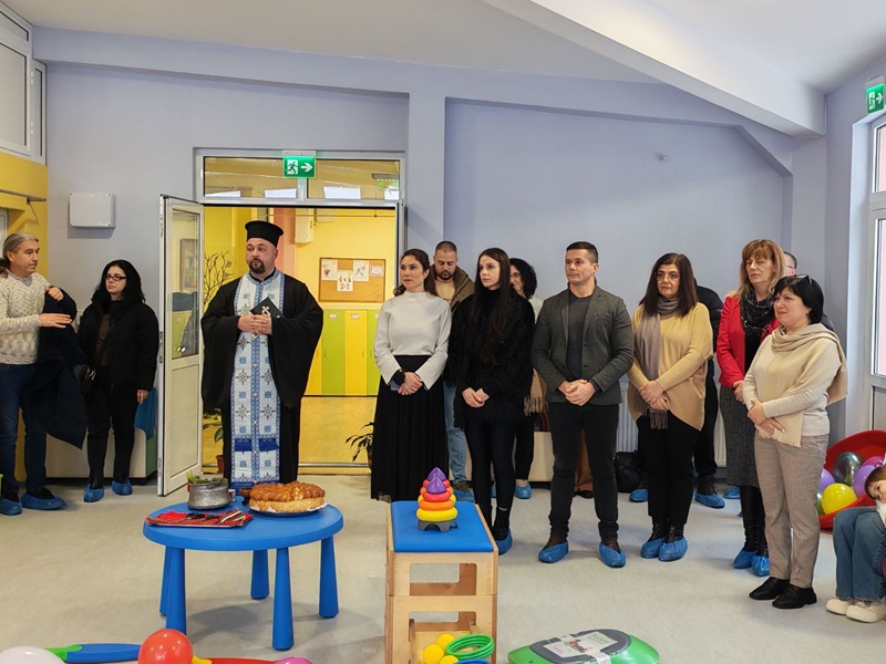 Откриха зала за спорт в Детска градина „Ален Мак“ – основна сграда в гр. Царево