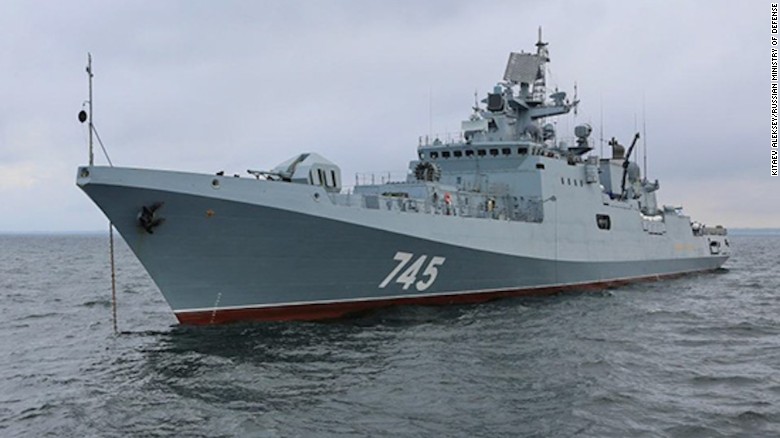 Русия изпрати военен кораб в района на Сирия