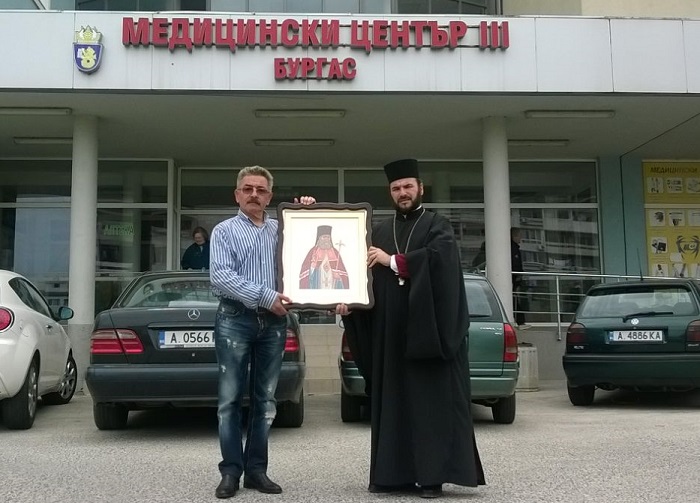 Свети Лука Чудотворец ще закриля лекари и пациенти в Медицински център № 3