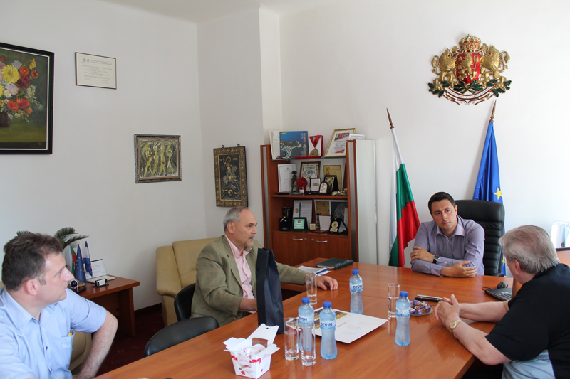 Посланикът на Чешката република проведе среща с кмета на Царево