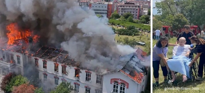 Пожар в болница в Истанбул, евакуират пациентите