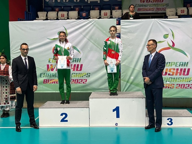 България спечели 29 златни медала на Европейското по ушу в Бургас