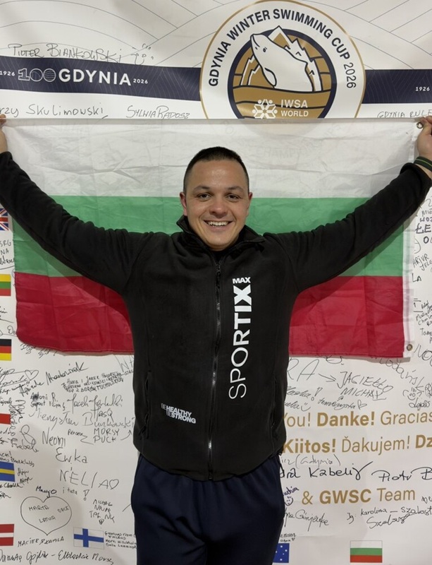 Цанко Цанков спечели нови два медала от Световната купа по зимно плуване в Гдиня, Полша