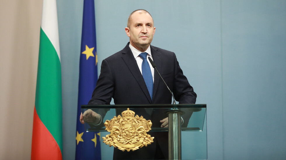 Румен Радев: Служебният премиер ще е българин и мъж