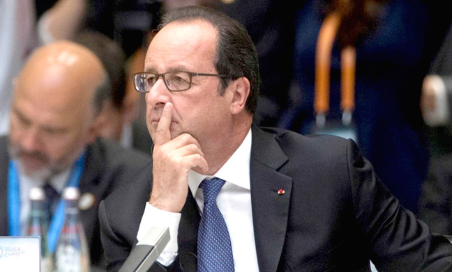 Все повече французи не искат Франсоа Оланд