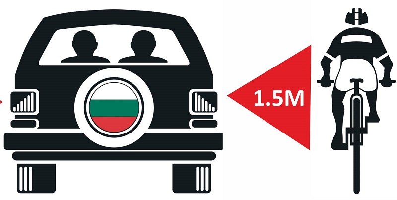 Мислете за колоездача като за човек, а не препятствие на пътя