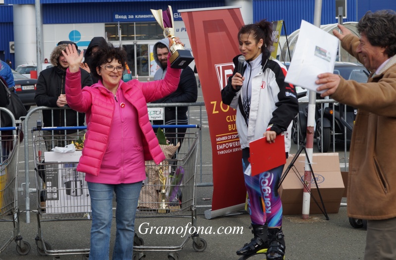 68-годишна софиянка отвя конкуренцията на дамското рали в Бургас