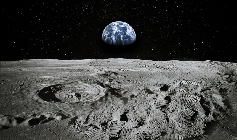 НАСА засне гигантски кратер на Луната, по-голям от Гранд каньон