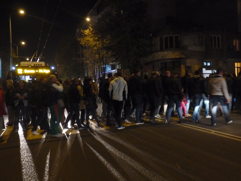 МВР протести: Ден втори в Бургас