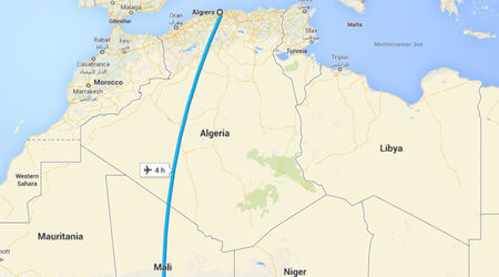 Самолет изчезна на път за Алжир със 116 души на борда
