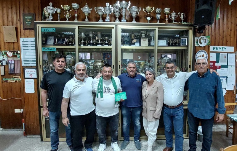 Футболна легенда на Бургас и Несебър е посрещната с почести в Кипър