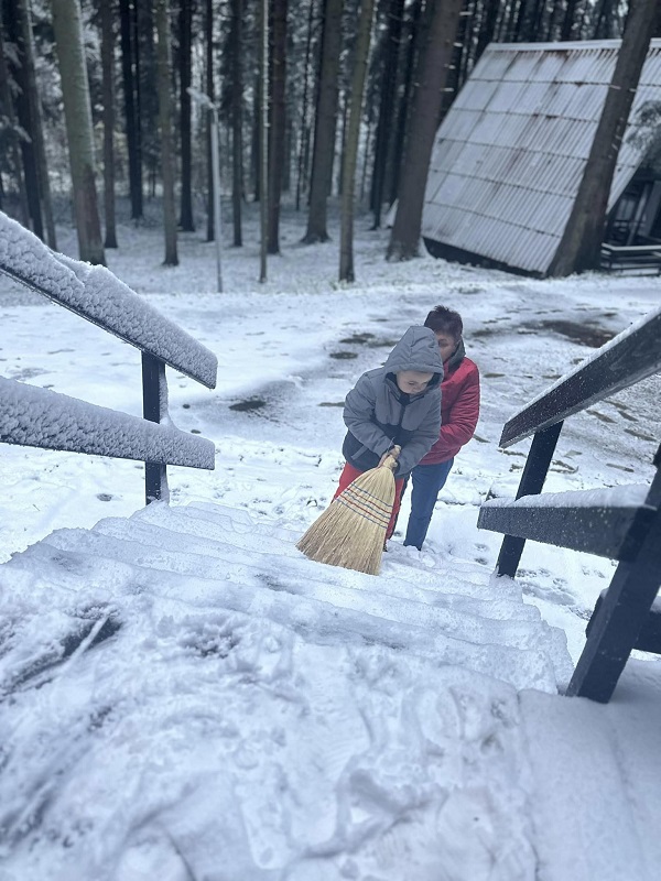 Първият сняг вече е факт