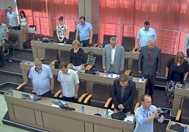 С минута мълчание започна заседанието на общинските съветници в Бургас