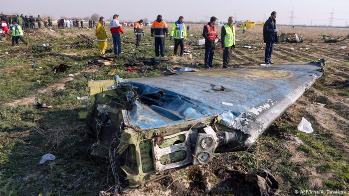 Иран призна, че украинският самолет е бил свален 