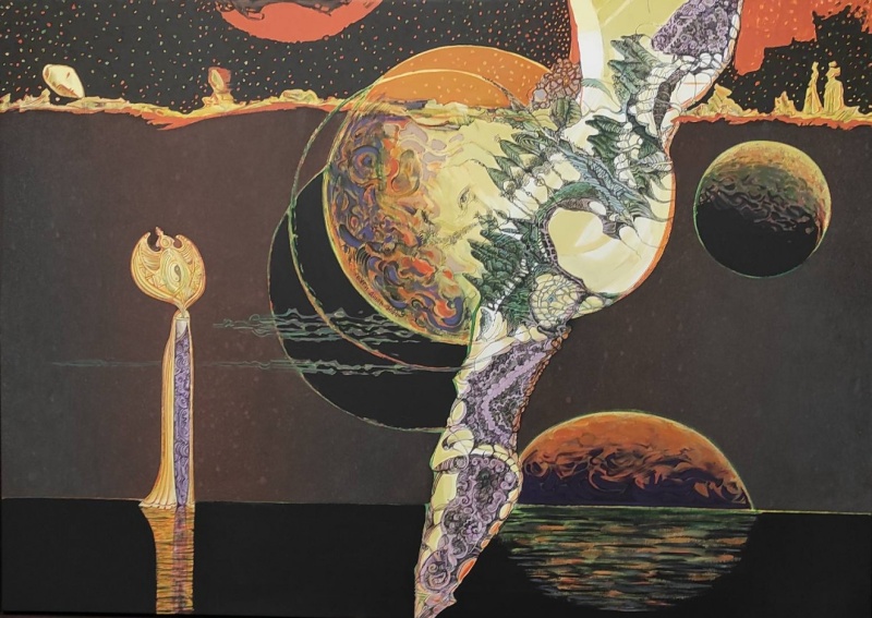 Георги Динев реди „Звездни катедрали“ в бургаска галерия