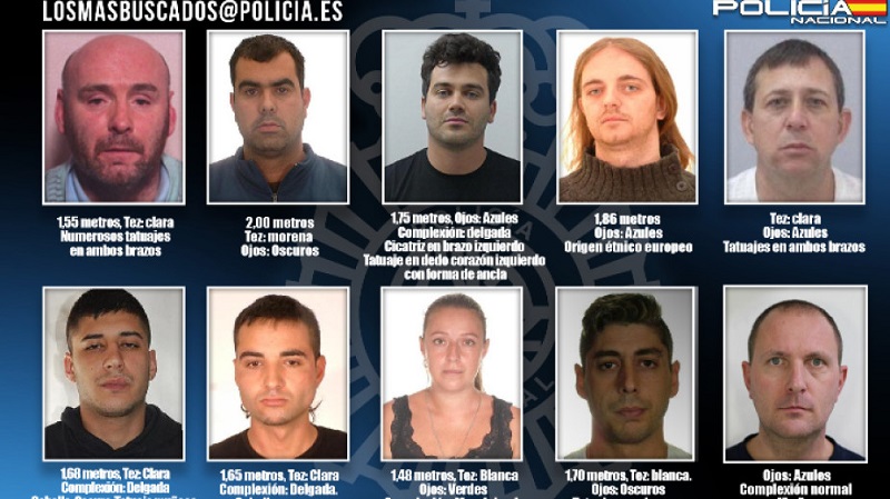 Българин е сред 10-те най-издирвани престъпници в Испания