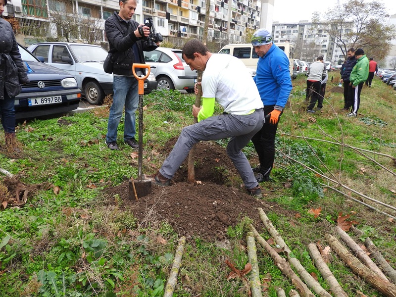 Андрей Гюров идва на залесителна акция в Бургас