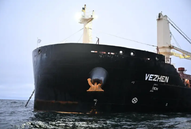 Шведската прокуратура освободи българския кораб "Вежен" 