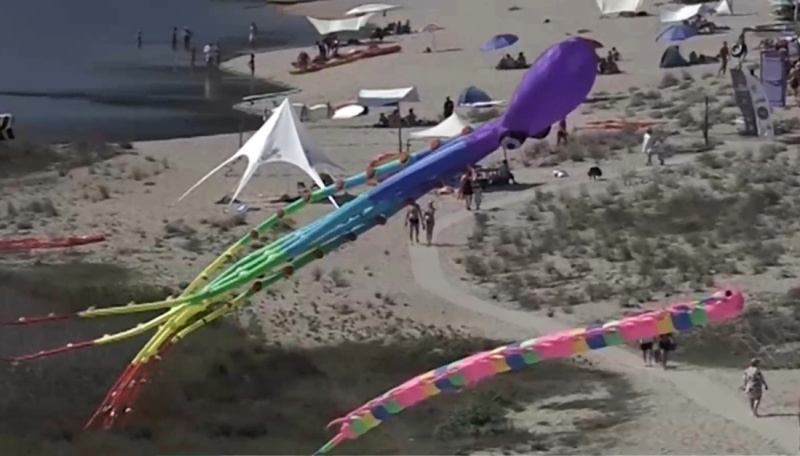 Фестивал на хвърчилата се провежда на плажа в Синеморец