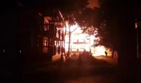 Деца изгоряха в спортен лагер в Одеса