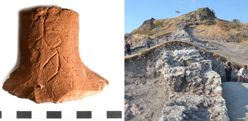 Средновековно изображение на „stickman“ е открито в средновековния град Русокастро