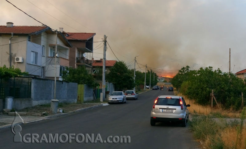 Доказано: Вторият пожар край Банево е запален нарочно