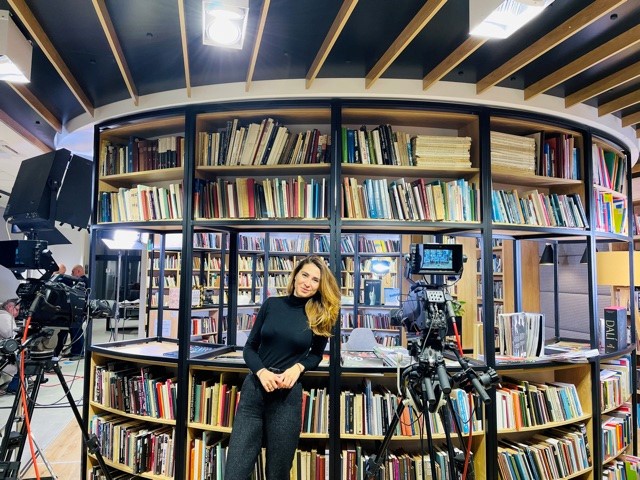 „Библиотеката“ с изнесено студио в новата и най-модерна библиотека в България - бургаската