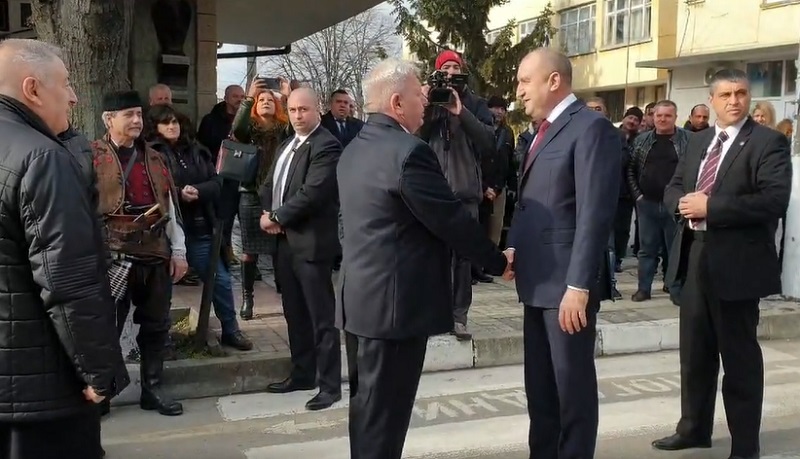 Румен Радев пристигна в Сунгурларе